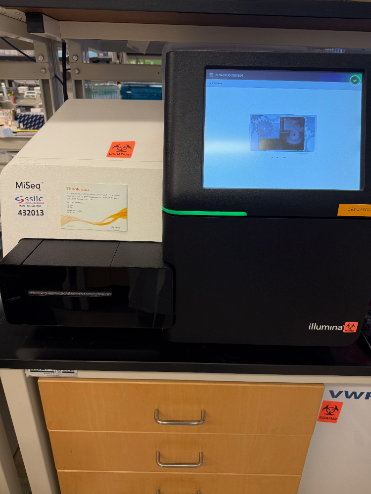 Image of Illumina MiSeq Gene Sequencing System